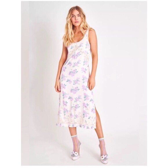 LoveShackFancy Dresses & Skirts - LoveShackFancy Astril Midi Dress NWOT Size 2